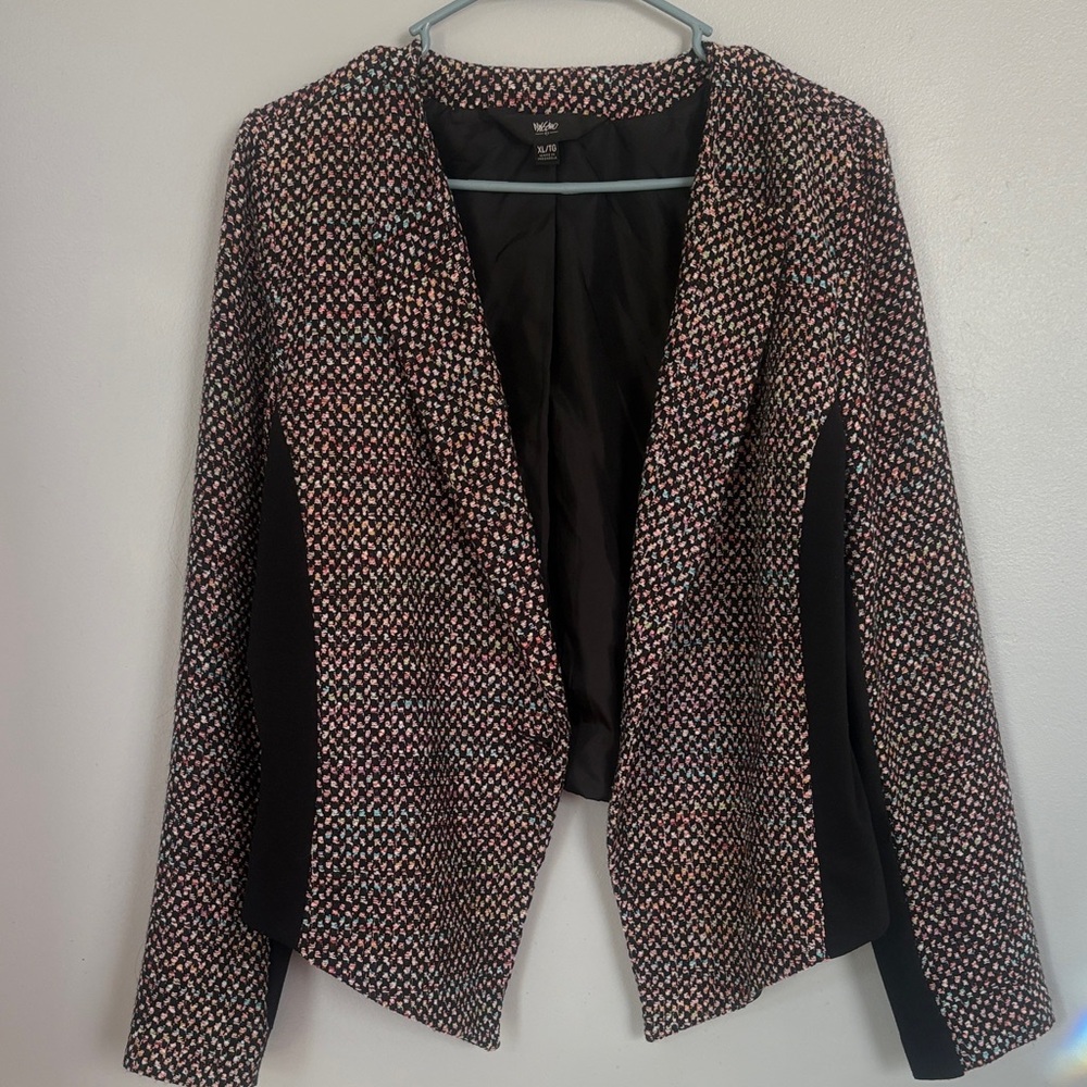 INC International Concepts Women's Colorful Patterned Blazer